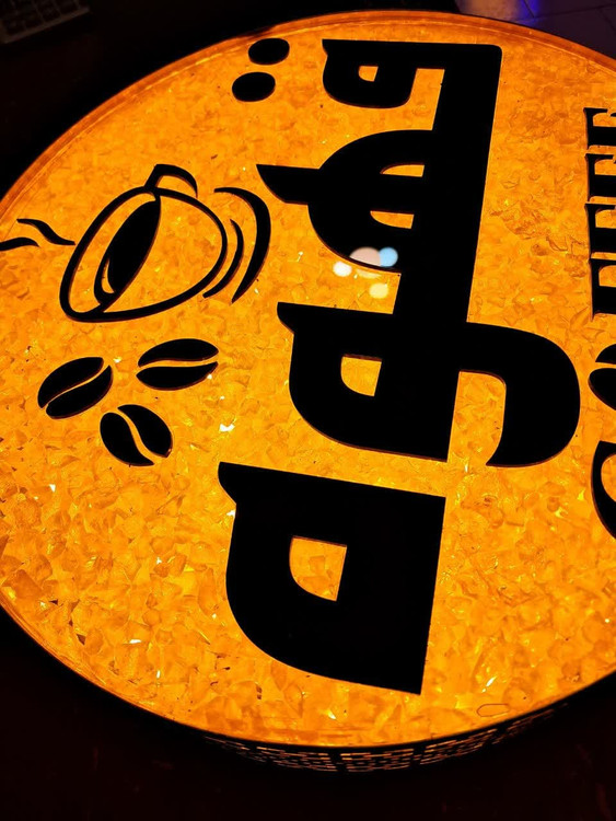 قهوه کافه کافی شاپ نئون تابلو قهوه