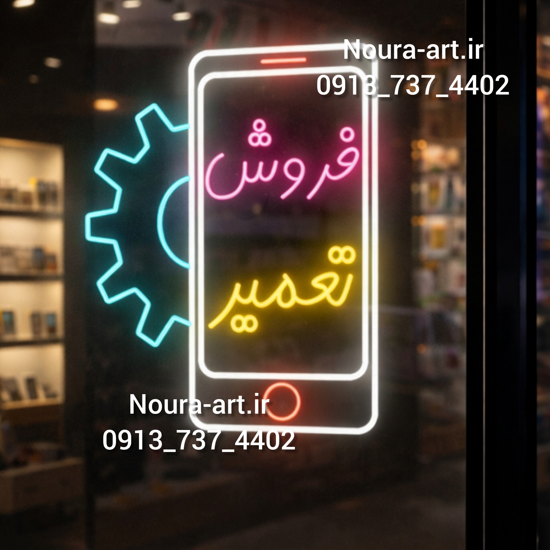 تابلو نئون تعمیرات و فروش